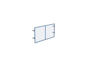 4061753118103 - eurokraft pro Gitterrückwand blau Höhe 1000 mm für Trägerlänge 1825 mm