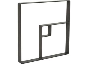 4061753249647 - PROCITY Fahrradanlehnbügel KUBE Stahl grau