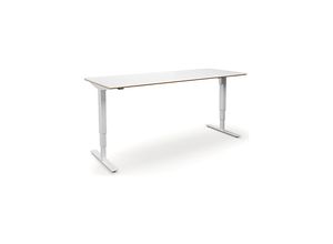 4061753261700 - Schreibtisch Atlanta Trend elektrisch höhenverstellbar gerade BxT 1800 x 800 mm weiß weiß