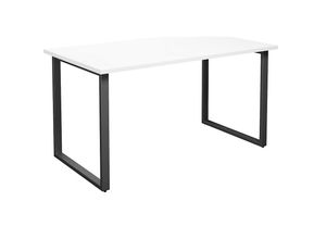 4061753262899 - Mehrzwecktisch DUO-O gerade Platte BxT 1400 x 800 mm weiß schwarz