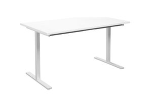 4061753263629 - Mehrzwecktisch DUO-T gerade Platte BxT 1400 x 800 mm weiß weiß