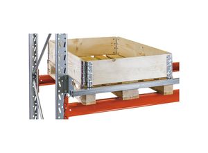 4061753271136 - Durchschubsicherung für Palettenregal Space verzinkt für Tragebalken 3600 mm kaiserkraft