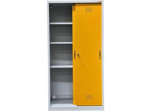 4061753274779 - Umweltschrank mit Schiebetüren eurokraft basic