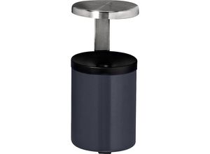 4061753282422 - Sicherheits-Wandascher mit Dach 55 l Höhe 390 mm graphit Stahlblech kaiserkraft