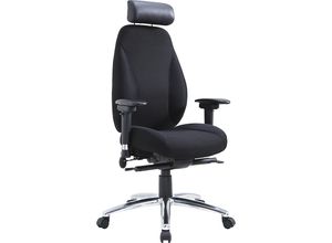 4061753291332 - Bürostuhl Orion mit 4D-Armlehnen und Synchronmechanik schwarz