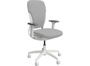 4061753291530 - Bürostuhl MOTION Polsterrückenlehne weiß grau kaiserkraft