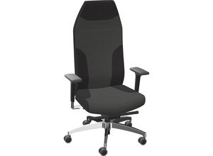 4061753294289 - Bürostuhl AdJust Protect 24h mit Armlehnen und Kopfstütze grau Dauphin