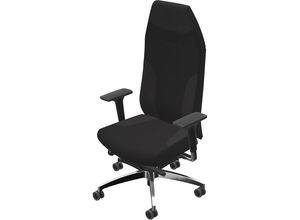 4061753294296 - Bürostuhl AdJust Protect 24h mit Armlehnen und Kopfstütze schwarz Dauphin