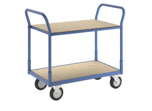 4061753294364 - Tischwagen Flex Tragfähigkeit 200 kg 2 Etagen eurokraft basic