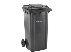 4061753297204 - eurokraft pro Mülltonne aus Kunststoff DIN EN 840 Volumen 240 l BxHxT 580 x 1100 x 740 mm anthrazit ab 5 Stk