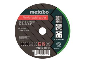 4061792174214 - METABO Trennscheibe Winkelschleifer 626871000