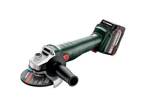 4061792207608 - W 18 l 9-125 Akku Winkelschleifer 18 v 125 mm + 2x Akku 40 Ah + Ladegerät + x ( 602247510 ) - Metabo