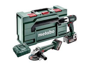 4061792226227 - Akku Combo Set 242 18 v sb 18 lt + w 18 l 9-125 Quick x 165 l - Metabo