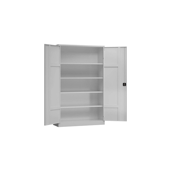 4061815503052 - Stahlschrank ClassiXL X-530370 lichtgrau 1200 x 420 x 1945 cm aufgebaut 4061815503052 LÜLLMANN