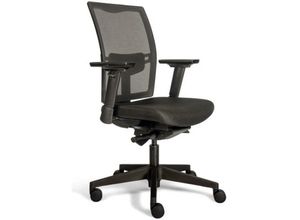 4061815548329 - Lüllmann - Bürostuhl Büro-Drehstuhl 980-1125 x 485 x 440 mm Schwarz 210350