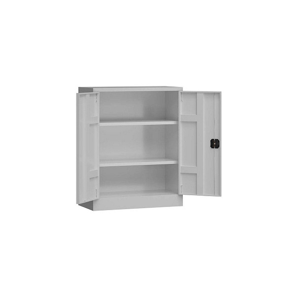 4061815552692 - Stahlschrank ClassiX X-530310 lichtgrau 800 x 380 x 1000 cm aufgebaut  4061815552692 LÜLLMANN