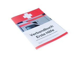 4061815589810 - Lüllmann - Verbandbuch din a 5 Verbandsbuch bgv A5 §16 Erste Hilfe Buch 40Seiten Ersthelfer - Weiß