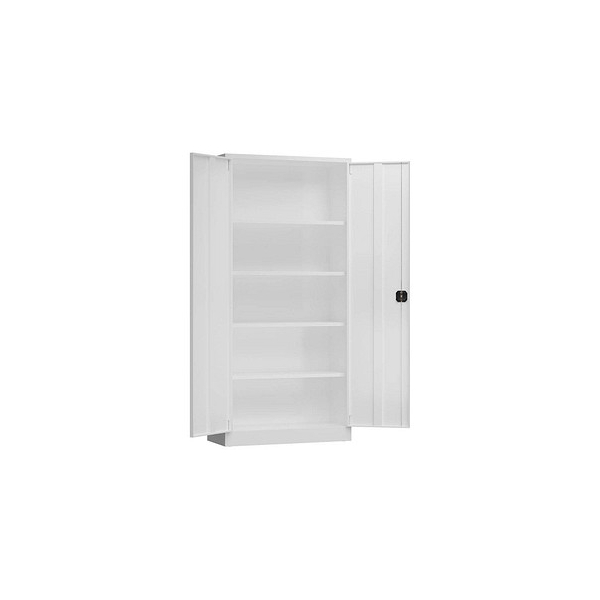 4061815604551 - Stahlschrank ClassiX X-530357 signalweiß 920 x 500 x 1945 cm aufgebaut  4061815604551 LÜLLMANN