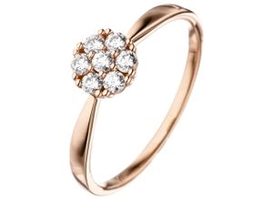 4061861029193 - Goldring JOBO Fingerringe Gr 50 Roségold 333 rosegold (roségold 333) Damen Fingerringe 333 Roségold mit Zirkonia