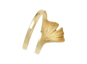 4061861032919 - Goldring JOBO Ginko Fingerringe Gr 50 Gelbgold 375 gelb (gelbgold 375) Damen Fingerringe breit 375 Gold