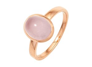 4061861034098 - Goldring JOBO Fingerringe Gr 58 Roségold 585 rosegold (roségold 585) Damen Fingerringe 585 Roségold mit Rosenquarz