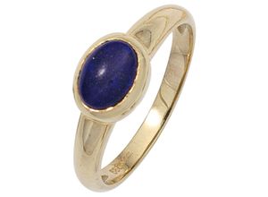 4061861038829 - Goldring JOBO Fingerringe Gr 50 Gelbgold 585 gelb (gelbgold 585) Damen Fingerringe 585 Gold mit Lapislazuli