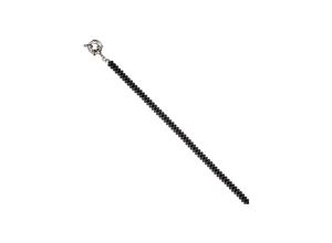 4061861045728 - Kette ohne Anhänger JOBO Halsketten Gr Materialmix Länge 45 cm schwarz Damen Hämatin 45 cm