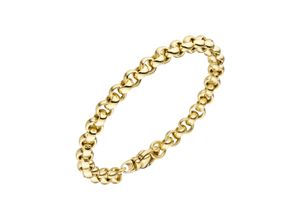 4061861046770 - Goldarmband JOBO Armbänder Gr Gelbgold 585 gelb (gelbgold 585) Damen Armbänder Gold Erbsarmband 585 19 cm