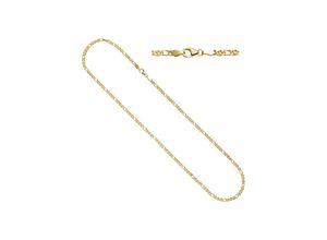 4061861046855 - Goldkette JOBO Halsketten Gr Gelbgold 585 Länge 45 cm gelb (gelbgold 585) Damen Goldketten Zwillings-Panzerkette 585 Gold 45 cm 3 mm