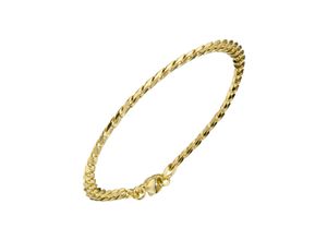 4061861046985 - Goldarmband JOBO Armbänder Gr Gelbgold 333 goldfarben (gelbgold 333) Damen Armbänder Gold Panzerarmband 333 21 cm