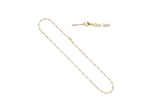 4061861047319 - Goldkette JOBO Halsketten Gr Gelbgold 333 Länge 45 cm goldfarben (gelbgold 333) Damen Goldketten Steg-Panzerkette 333 Gold massiv 45 cm 2 mm