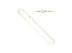 4061861048408 - Goldkette JOBO Halsketten Gr Gelbgold 333 Länge 42 cm goldfarben (gelbgold 333) Damen Goldketten Panzerkette 333 Gold 42 cm 21 mm