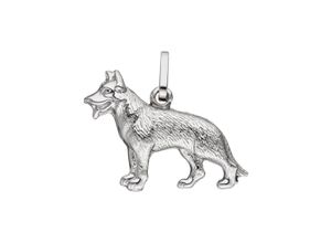 4061861063524 - Ketten-Anhänger JOBO Anhänger Schäferhund Schmuckanhänger Gr Silber 925 (Sterlingsilber) silberfarben (silber 925) Damen 925 Silber