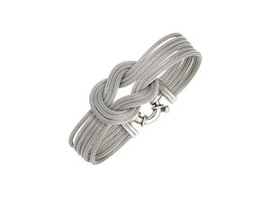 4061861069007 - Silberarmband JOBO Armbänder Gr Silber 925 (Sterlingsilber) silberfarben (silber 925) Damen Armbänder Silber breit 925 19 cm