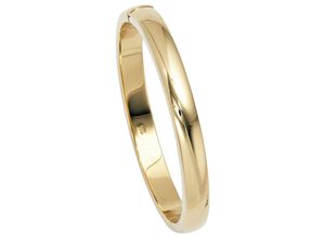 4061861072878 - Armreif JOBO Armbänder Gr Silber 925 (Sterlingsilber) goldfarben Damen Armreifen oval 925 Silber vergoldet