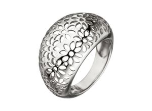 4061861073288 - Silberring JOBO Blumen Fingerringe Gr 54 Silber 925 (Sterlingsilber) silberfarben (silber 925) Damen breit 925 Silber