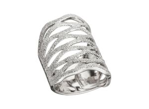 4061861074926 - Silberring JOBO Fingerringe Gr 56 Silber 925 (Sterlingsilber) silberfarben (silber 925) Damen Fingerringe breit 925 Silber