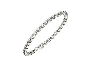 4061861075473 - Silberarmband JOBO Armbänder Gr Silber 925 (Sterlingsilber) silberfarben (silber 925) Damen Armbänder Silber Erbsarmband 925 21 cm