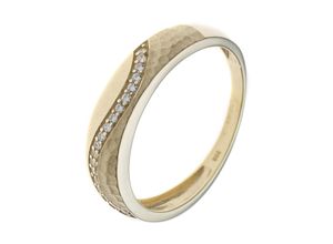 4061861084901 - Goldring JOBO Fingerringe Gr 50 Gelbgold 333 goldfarben (gelbgold 333) Damen Fingerringe 333 Gold mit Zirkonia