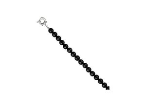 4061861089067 - Kette ohne Anhänger JOBO Halsketten Gr Materialmi Länge 60 cm schwarz Damen Ketten ohne Anhänger mit Onyx 60 cm