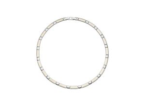 4061861105460 - Collier JOBO Halsketten Gr Edelstahl Länge 47 cm silberfarben (edelstahlfarben) Damen Colliers Edelstahl 47 cm