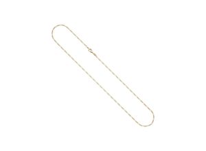 4061861121071 - Goldkette JOBO Halsketten Gr Gelbgold 333 Länge 50 cm goldfarben (gelbgold 333) Damen Goldketten Figarokette 333 Gold diamantiert 17 mm 50 cm