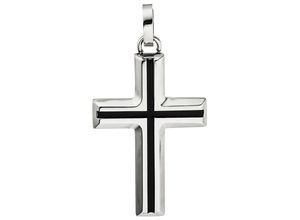 4061861122801 - Kreuz-Anhänger JOBO Anhänger Kreuz Schmuckanhänger Gr Edelstahl silberfarben (edelstahlfarben) Damen Edelstahl