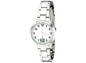 4061861123327 - Funkuhr JOBO Armbanduhren silberfarben Damen Funkuhren