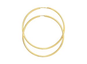 4061861133494 - Paar Creolen JOBO Ohrringe Gr Gelbgold 585 gelb (gelbgold 585) Damen Creolen 585 Gold 46 mm