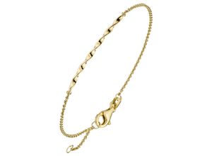 4061861133654 - Armband JOBO Armbänder Gr Gelbgold 585 gelb (gelbgold 585) Damen Armbänder 585 Gold 175 cm