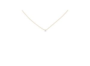 4061861133814 - Collier JOBO Halsketten Gr Gelbgold 750-Diamanten Länge 45 cm gelb (gelbgold 750) Damen 750 Gold mit 1 Diamant 45 cm