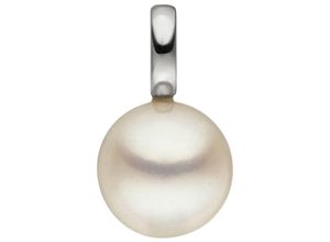 4061861141390 - Perlen-Anhänger JOBO Anhänger mit Perle Schmuckanhänger Gr Weißgold 585-Perlen weiß (weißgold 585) Damen Anhänger 585 Weißgold mit Süßwasser-Zuchtperle