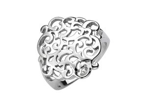 4061861145053 - Fingerring JOBO Fingerringe Gr 50 Silber 925 (Sterlingsilber) silberfarben (silber 925) Damen breit 925 Silber