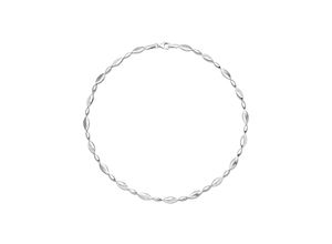 4061861146104 - Collier JOBO Halsketten Gr Silber 925 (Sterlingsilber) Länge 45 cm silberfarben (silber 925 weiß) Damen Colliers 925 Silber mit 108 Zirkonia 45 cm